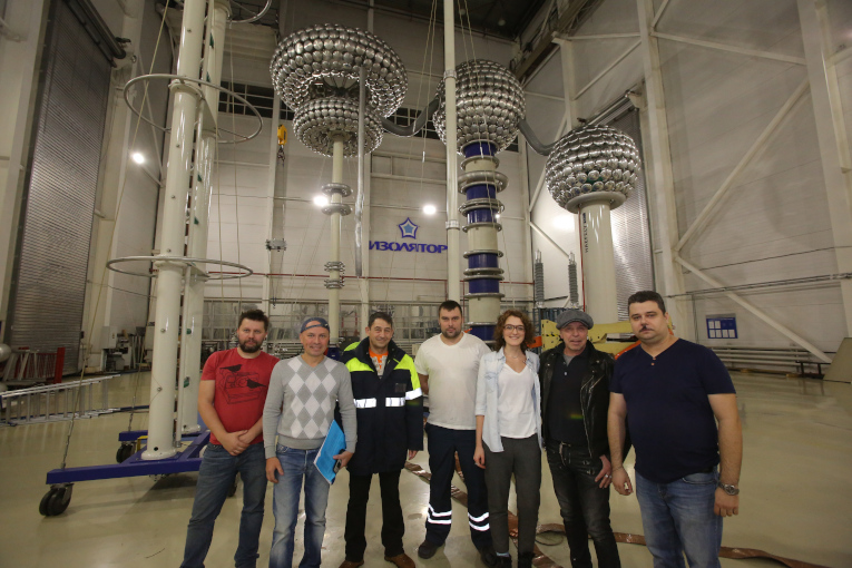A tour of the test center of Izolyator plant